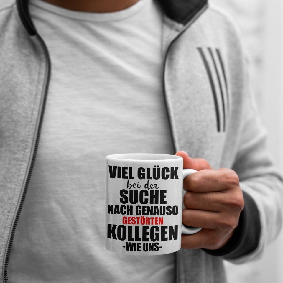 Jobwechsel Tasse Geschenk Kollege Kollegin Kaffeetasse Abschiedsgeschenk Neuer E - Foto 13