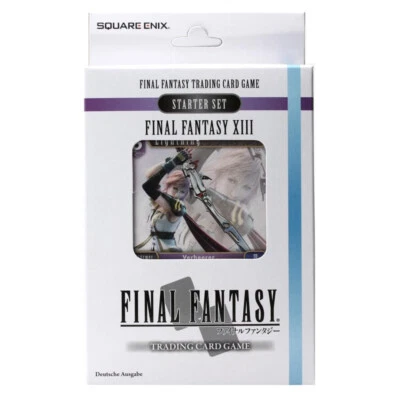 Square Enix Final Fantasy XIII Starter TCG - Eis & Blitz (NEU & OVP!)