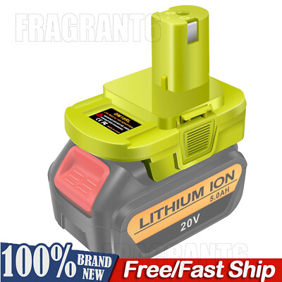 #ad Adapter for Dewalt for Milwaukee 18v Battery to for Ryobi Power Drill Tools $14.39