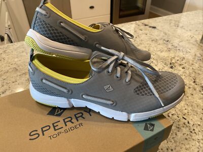 sperry Ripple Rush Mesh Shoe - Grey - Women - Size 10M