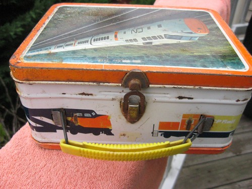 Vintage 1970's CP Rail Ohio Art Metal Lunch Box - Picture 12 of 12
