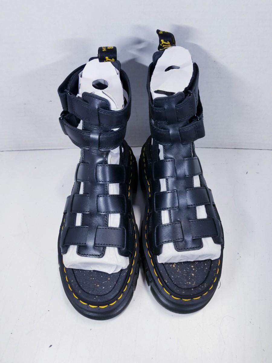 ☆送料無料☆ Dr Martens Nappa Lux Leather Sandals ☆ Dr Martens Ricki Nappa Lux Leather Platform Gladiator Sandal