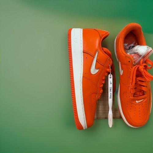 Nike Air Force 1 Low FJ1044-800 Orange Jewel Herren Sportschuhe Größe 10,5 - Bild 6 von 11