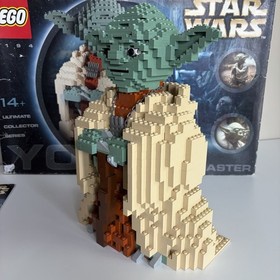 Lego Ucs Yoda 7194 Star Wars Ultimate Collector Series 100% Complete Set 2002