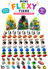 Mini Flexi Tier Bewegliche Tierfigur Spielzeu...