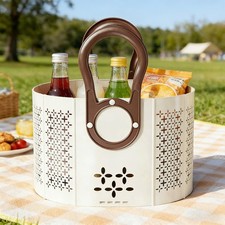 Foldable Laundry Basket Suitable For Outdoor Picnics And Dirty Laundry Storage