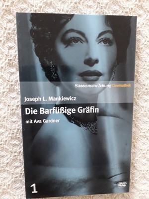 die barfüßige gräfin. DVD mit Ava Gardner. SZ Reihe Traumfrauen.