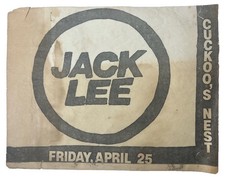 Original Jack Lee Cuckoo?s Nest Costa Mesa CA Concert Flyer The Nerves Power Pop