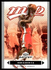 Dion Glover 2003-04 Upper Deck MVP #7 Hawks NBA READ FREE SHIPPING AutographDen