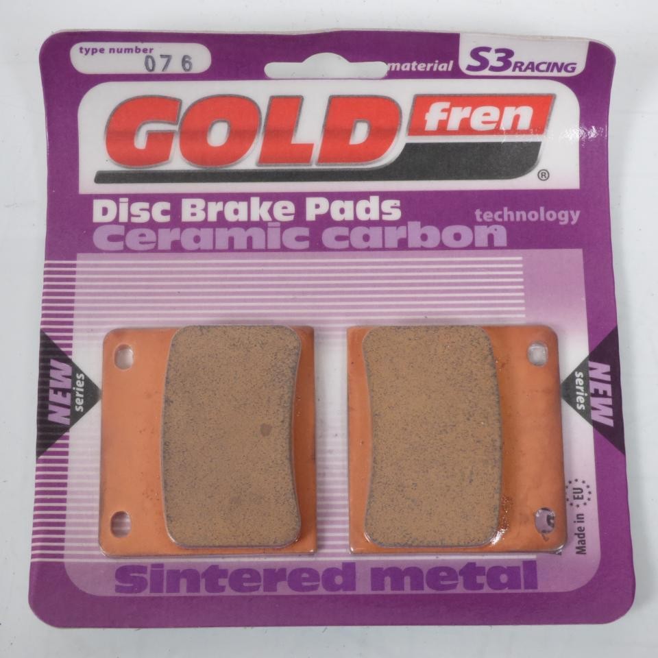 Plaquette de frein Gold Fren supprimez les sifflements Suzuki 750