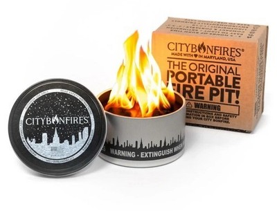 City Bonfires - The Original Portable Fire Pit - Compact Lightweight - NIB