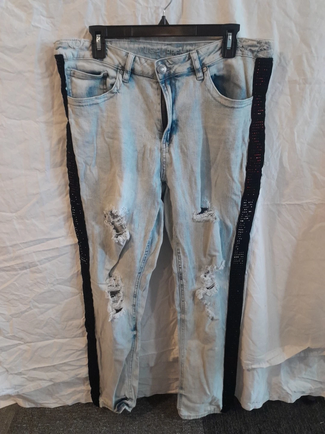 Jean Rue21 Premium Skinny Supreme Flex vieilli 34/32
