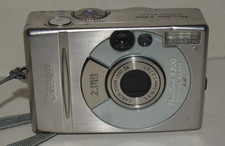 Canon PowerShot S300 Digital ELPH Camera Tested W/New Battery And Tested