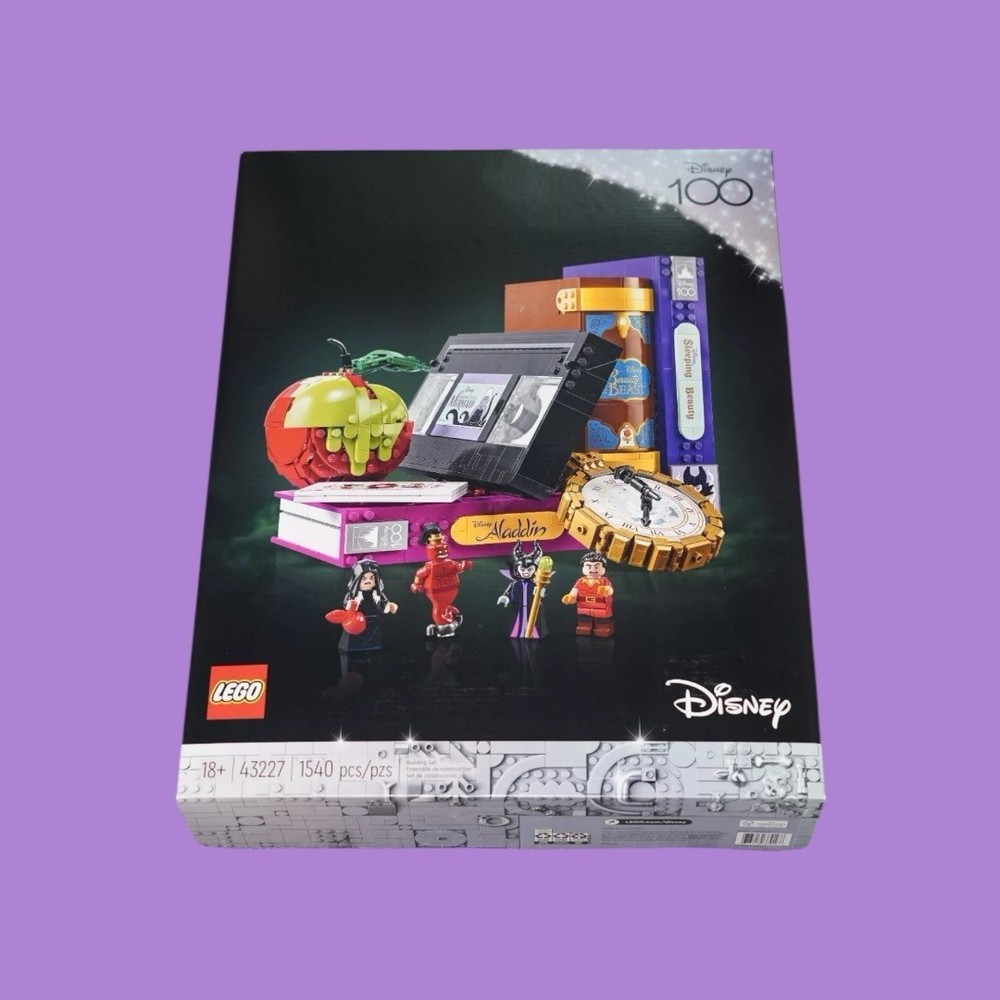LEGO Disney 100th Villain Icons 43227 New Sealed Anniversary Set