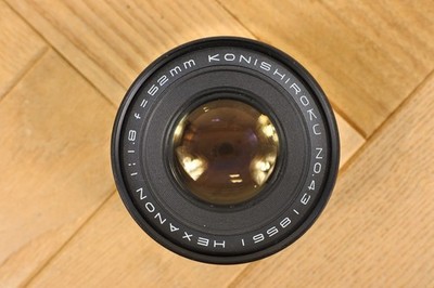KONISHIROKU HEXANON 52mm f/1.8 レンズ Konica Konishiroku Hexanon 52mm f1.8 Standard Lens F Mount from