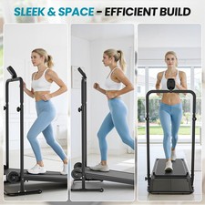 Non-Electric Treadmill Dual Flywheel & Fixed Incline -Treadmill Motorless 3