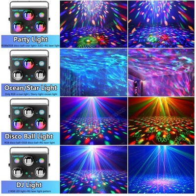 Immersive Sound-Activated DJ Light