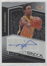 2019-20 Panini Obsidian Onyx Auto /60 Rick Fox #OA-RFX Auto 03rx