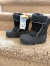CAT  JACK  Unisex Toddler Snow Boots Size 8 Waterfroof  34.99 NEW Black