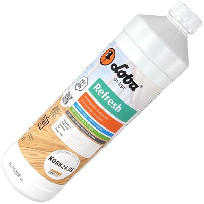EUR 18,99 pro Liter  LOBA Refresh 1 Liter für Parkett, Kork, Linoleum, PVC, Flie