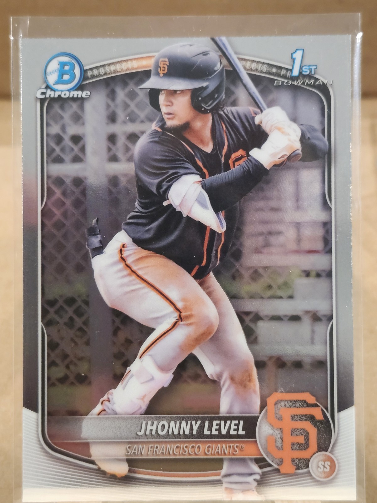 2025 Bowman #BCP-147 Jhonny Level Chrome Prospects