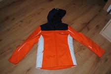 Kinder Ski Jacke der Extra Klasse von Lasse Kjus - Größe 152 dunkelbau / orange