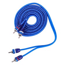 NEW SKAR AUDIO 6 FT 2-CHANNEL TWISTED PAIR AUDIOPHILE GRADE INTERCONNECT CABLE