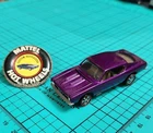 Hot Wheels Redline Custom Barracuda 67/68 Diecast Car Purple/Gray, USA, Sweet 16