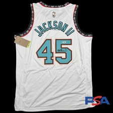 GG Jackson II Signed Autographed Memphis Grizzlies Jersey #45 PSA/DNA Authentic