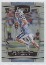 2022 Panini Select Draft Picks Concourse Silver Prizm Sam Howell #3 18l6