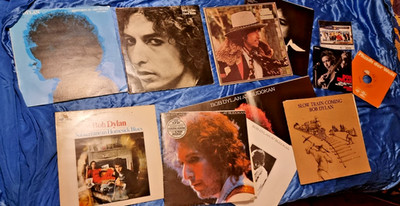 Bob Dylan Sammlung:Budokan+ Slow Tr.+Desire+Hard Rain+Su.Homesick B.+Archives+si