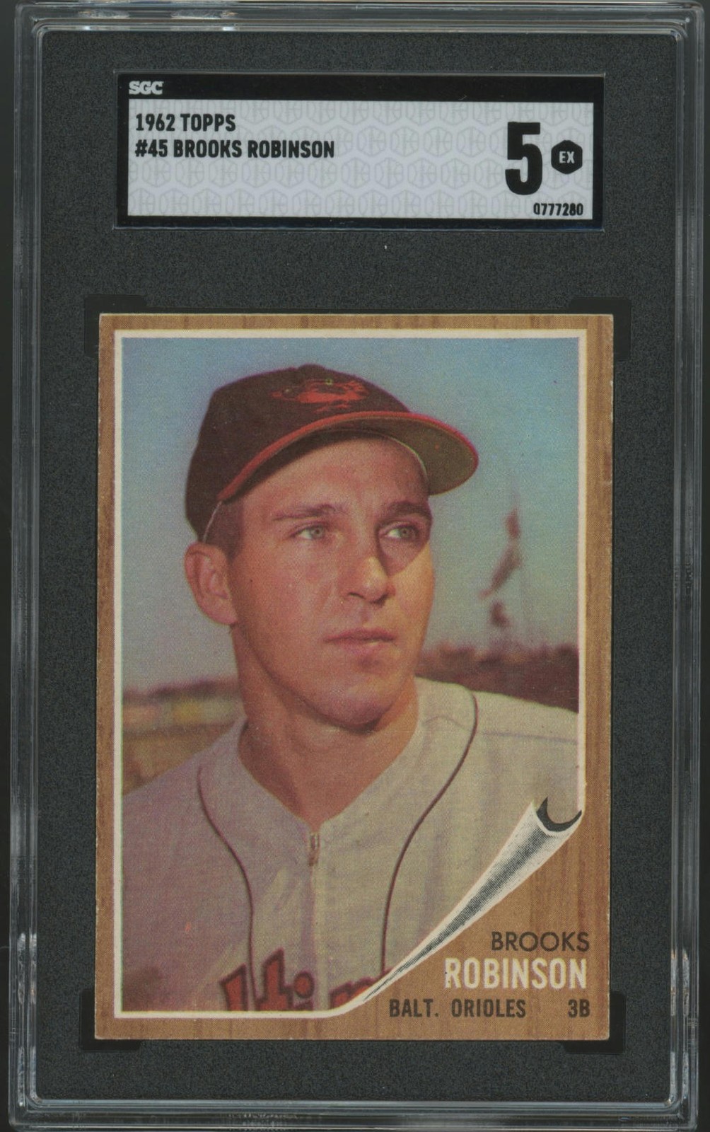 1962 Topps #45 Brooks Robinson Baltimore Orioles SGC 5