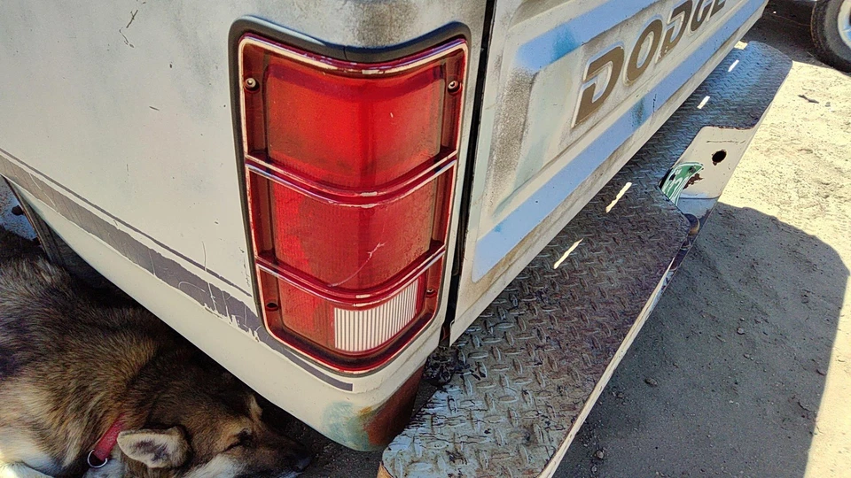 Luz trasera izquierda para conductor Dodge Ram W150 1981-1993 lámpara de freno trasera OEM 4163151 Foto 4 de 4