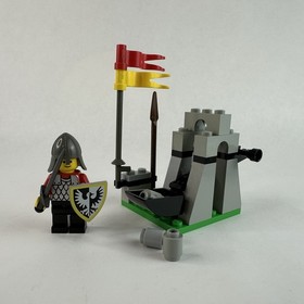 LEGO 1480 King&rsquo;s Catapult Castle 1991 Incomplete + Cas148 + Vintage Bricks Read*