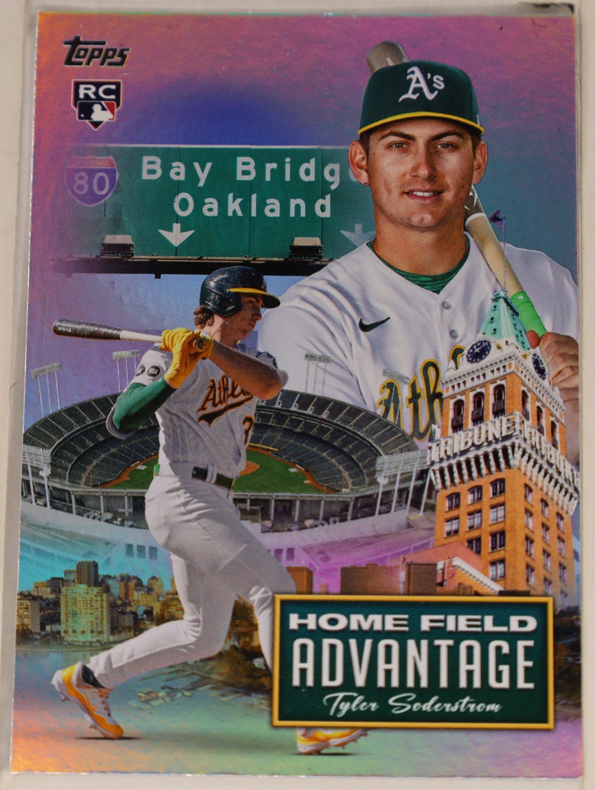 2024 Topps Series 2 - Home Field Advantage Tyler Soderstrom #HFA-18 (RC) SSP