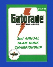 1984-85 Star Gatorade Set-Break #  1 2nd Annual Slam Dunk EX-EXMINT *GMCARDS*