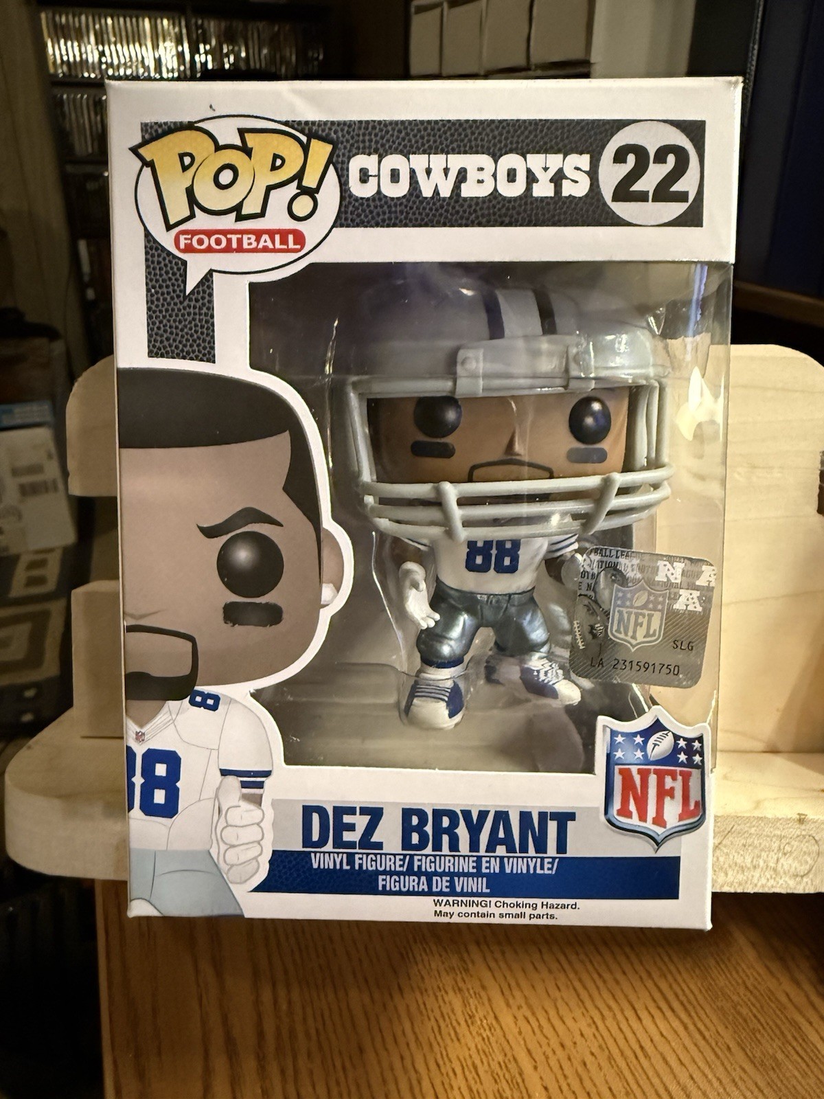 Funko Pop! Sports Nfl Dez Bryant #22 Vinyl Figure Vaulted