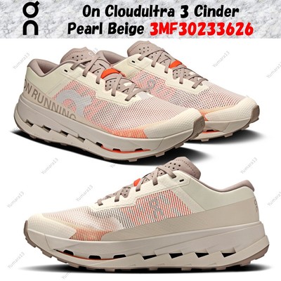 On Cloudultra 3 Cinder Pearl Beige 3MF30233626 Herren Gr.