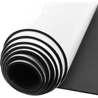 Selbstklebende Schaumstoffrolle Zellkautschuk 300mmB x1.5mmD x3mL DIY Schwarz