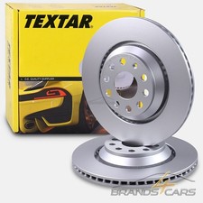 TEXTAR 2x BREMSSCHEIBE HINTEN FÜR SKODA KODIAQ OCTAVIA VW GOLF 8 PASSAT B8 T-ROC