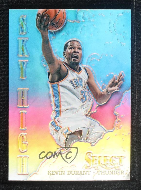 2013-14 Panini Select Sky High Silver Prizm Kevin Durant #6 0d44