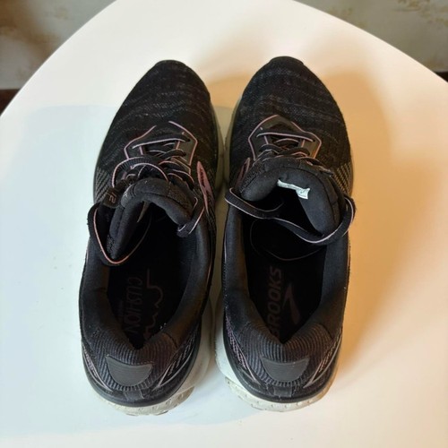 Brooks Ghost 12 Laufschuh Turnschuhe schwarz lila Training Fitnessstudio Damen 8,5 US - Bild 7 von 8