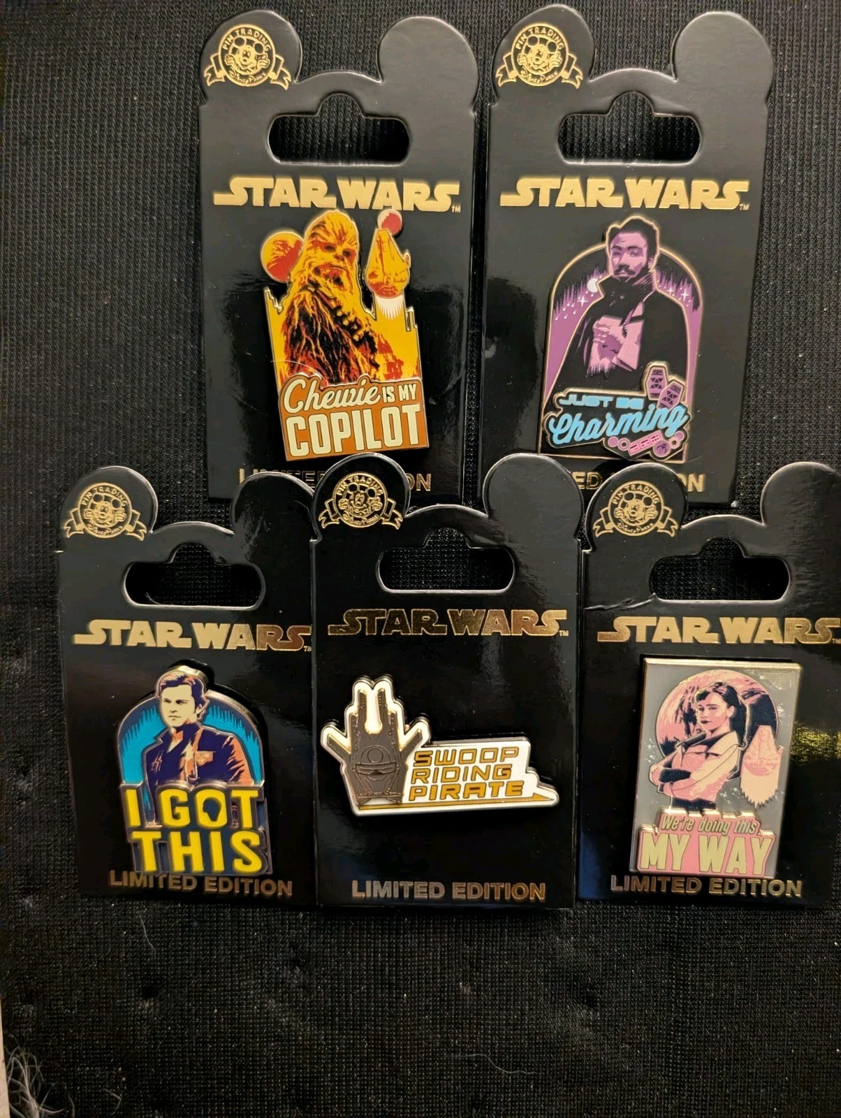 Solo: A Star Wars Story LE 5000 pins