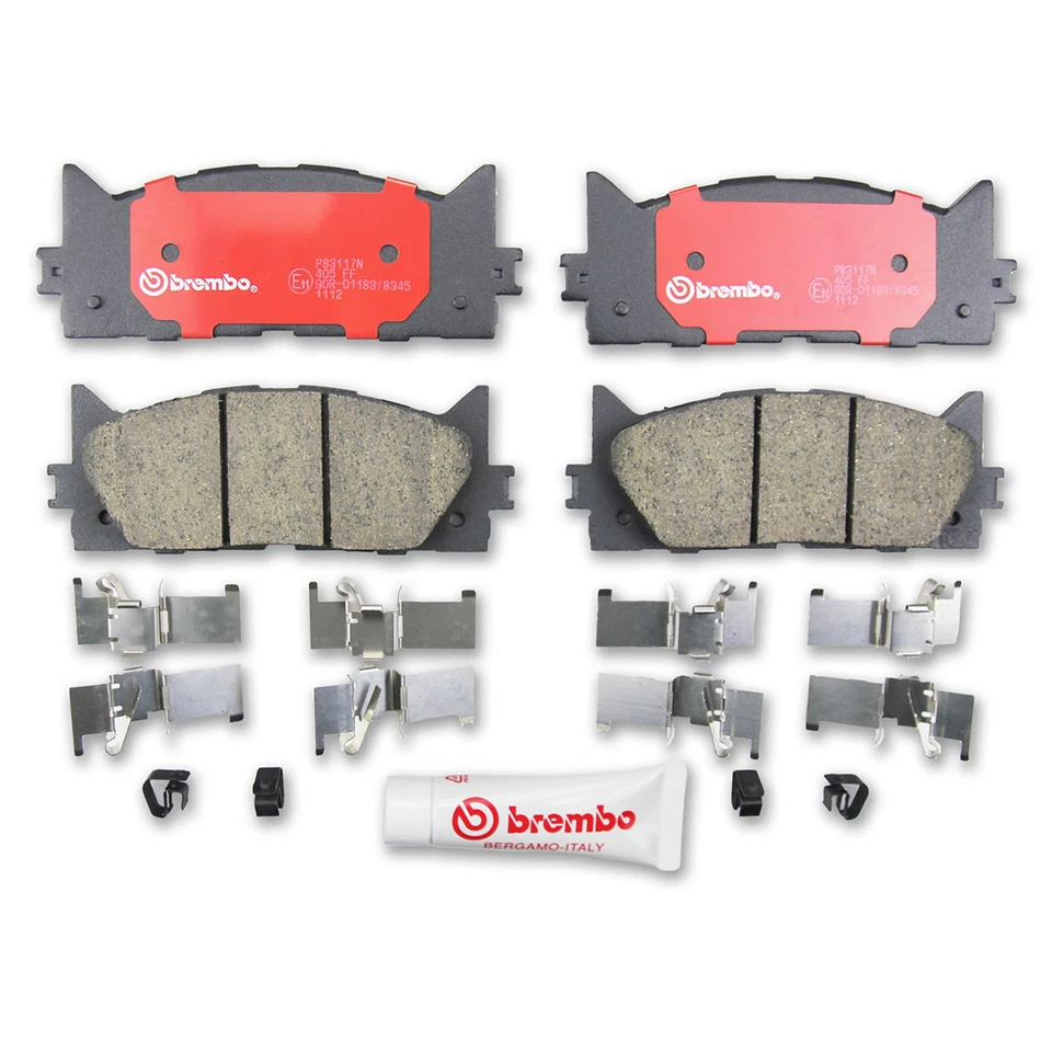 Juego de pastillas de freno de disco delanteras traseras rotor de freno de disco para Toyota Avalon 2008-2011 Foto 2 de 4