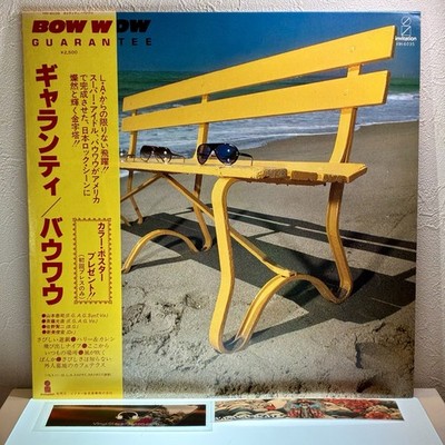 Bow Wow   Guarantee/LP 1978 Invitation Records VIH-6035 w/OBI Japan EX/EX