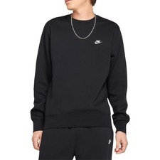 Nike Felpa da Uomo Girocollo Club Nera Taglia M Cod FN3886-010