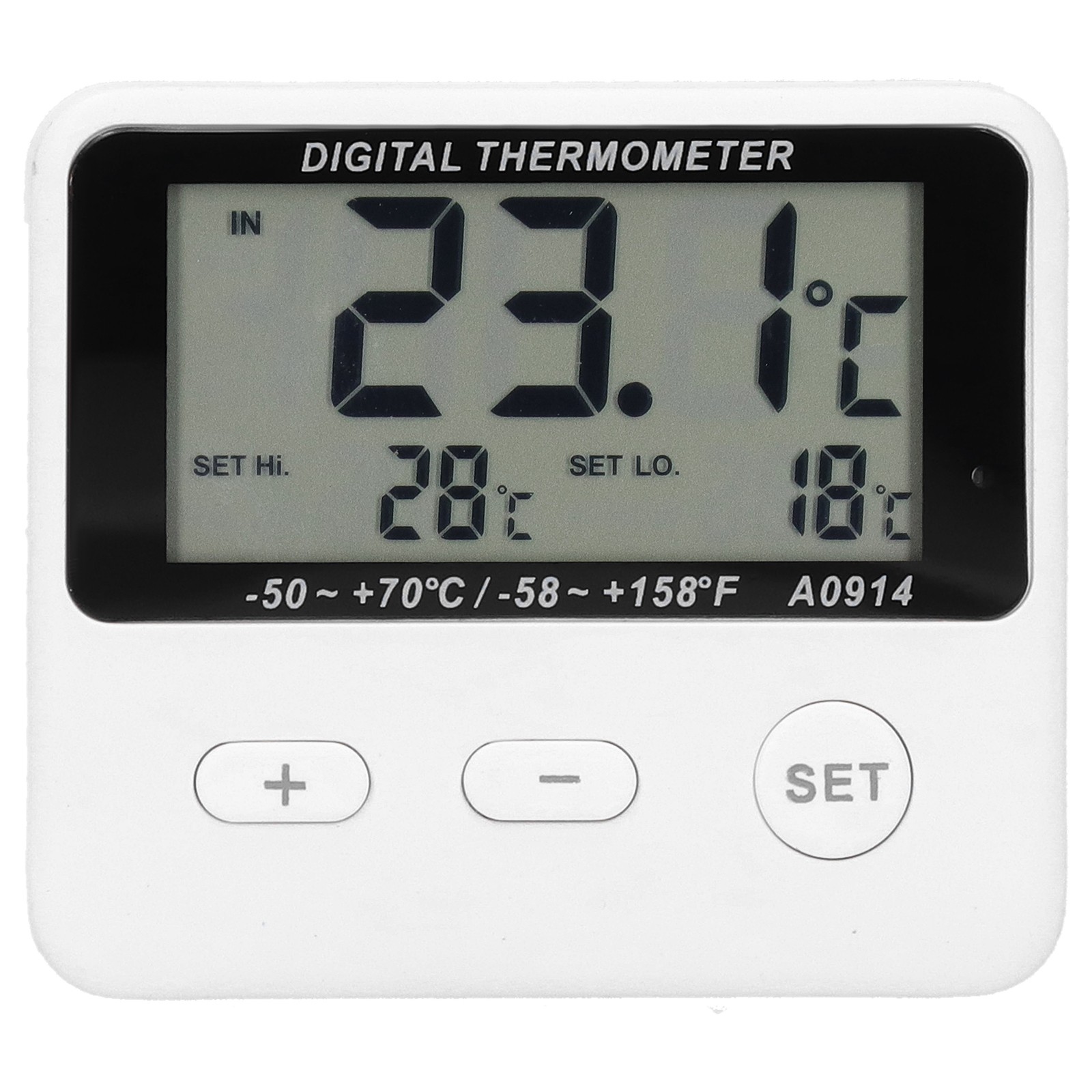 *Refrigerator Alarm Thermometer Indoor Outdoor Universal Temperature Measuring W