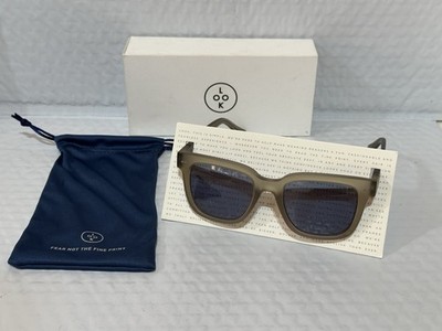 Look Optic LAUREL  LK40S  SUN READERS  Taupe Reading Glasses +1.00 UV Protection