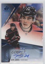 2023-24 Upper Deck SP Game Used Auto Seth Jarvis #56 Auto 1kx2