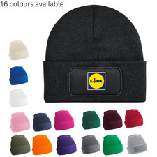 Gorro tejido con puños con parche Lidl ta…